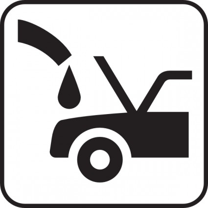 aceite de coche y mantenimiento clip art