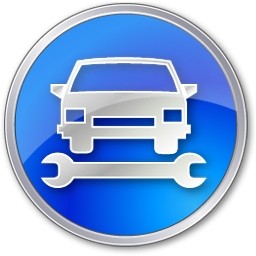 azul de reparação de automóveis