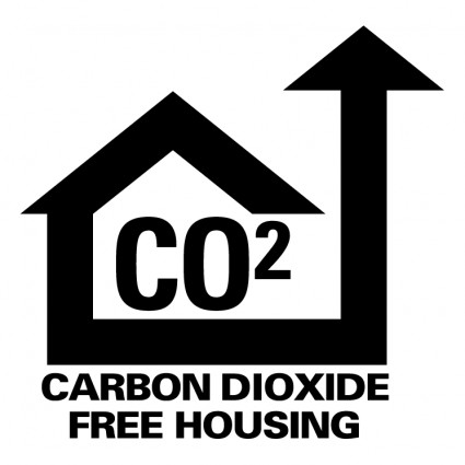 habitação gratuita de dióxido de carbono