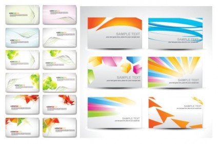 Card Background Vector Fashion