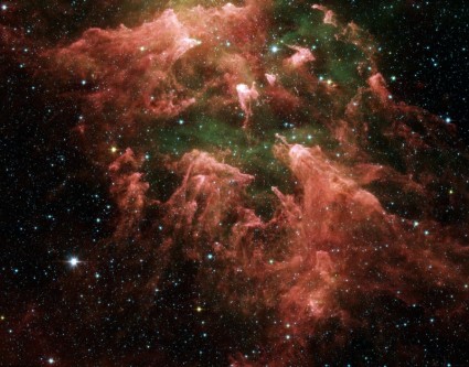 Carina nebula ngc eta carinae kabut