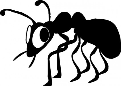 cartone animato formica sagoma ClipArt
