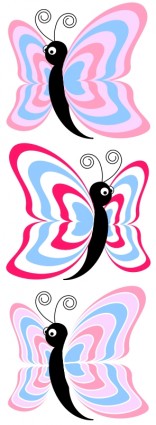 dessin animé papillon cm8