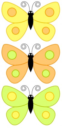 Cartoon Butterfly Dw3
