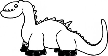 kartun dinosaurus clip art