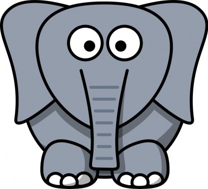 elefante de dibujos animados