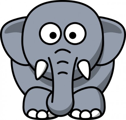 Słoń kreskówka