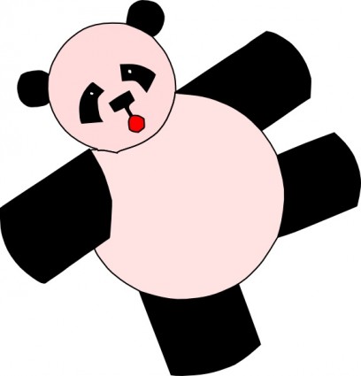Cartoon orso panda ClipArt