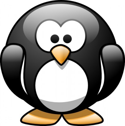 dibujos animados pingüino clip art