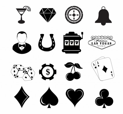 Casinogambling Symbole