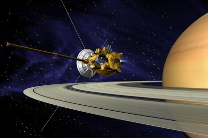inserção de órbita de Saturno Cassini