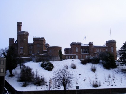 lâu đài tại Giáng sinh