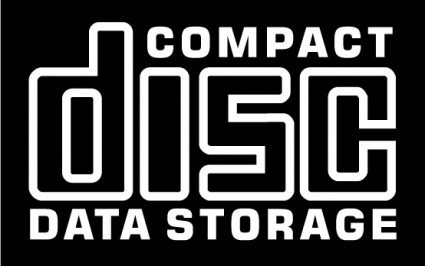logotipo de armazenamento de dados de CD