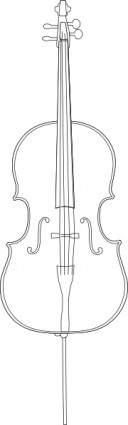 ClipArt violoncello