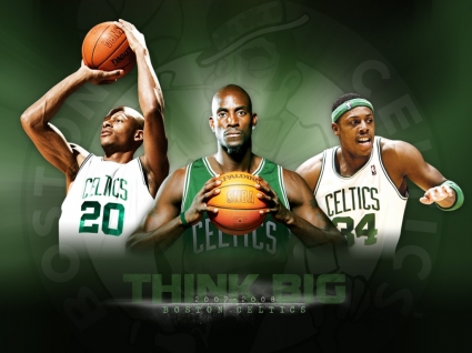 esportes de nba Celtics papel de parede