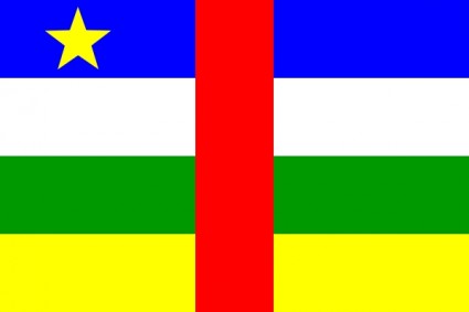 Zentralafrikanische Republik-ClipArt