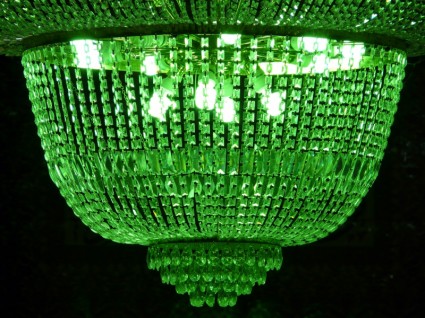 vetro cristallo lampadario