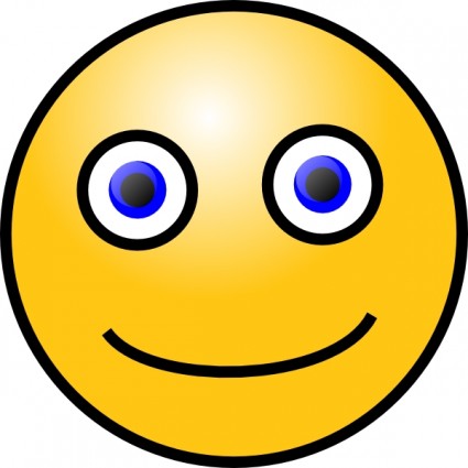 Chat smiley clip art