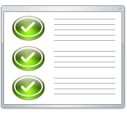 チェック リスト Vista のアイコン 無料のアイコン 無料でダウンロード