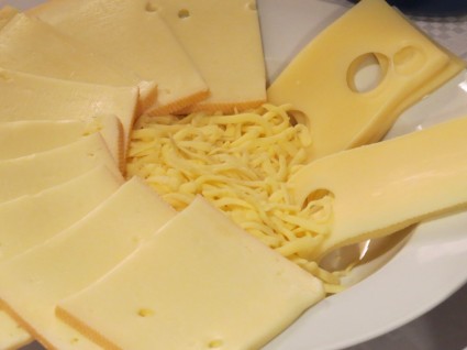 formaggio grattugiato dischi