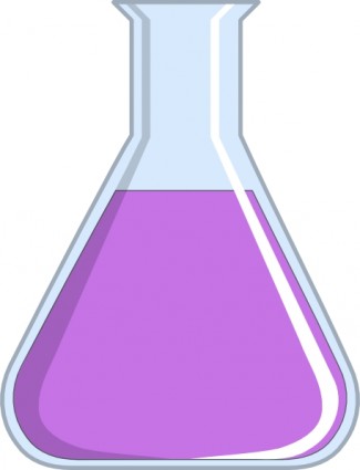 clip art de química flusk
