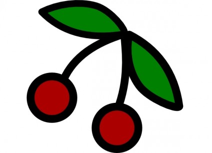 Kirschen Symbol ClipArt