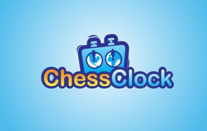 Шахматные часы логотип