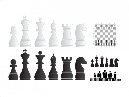 piezas de ajedrez