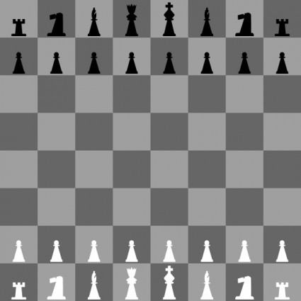 clip art de tablero de ajedrez