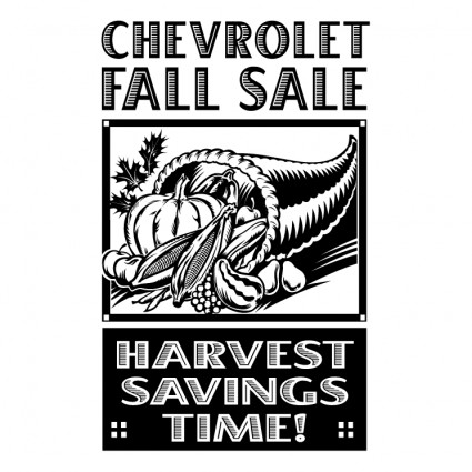 vente d'automne de Chevrolet