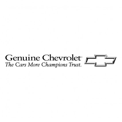 Chevrolet genuíno