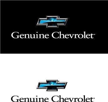 logotipo de genuíno Chevrolet