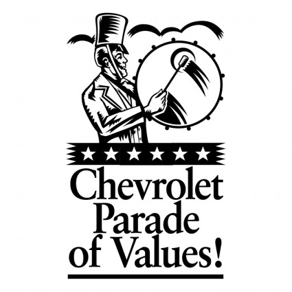 Chevrolet парад ценностей