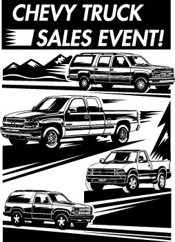 Chevrolet truk penjualan event