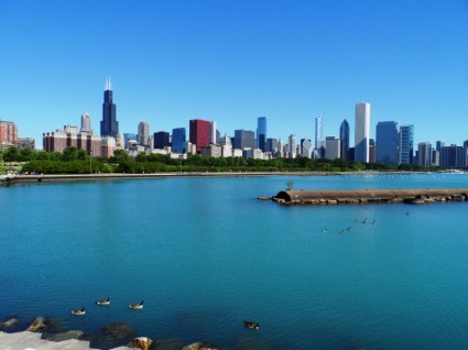 شيكاغو أفق ناطحة سحاب