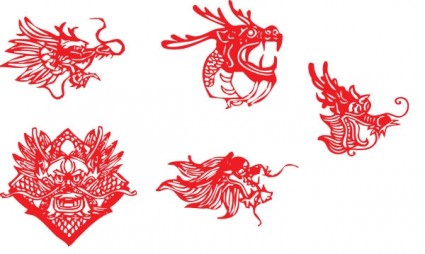 中国大手 papercut ベクトル