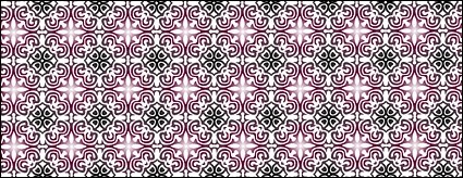 patrón de mosaico patrón clásico chino vector