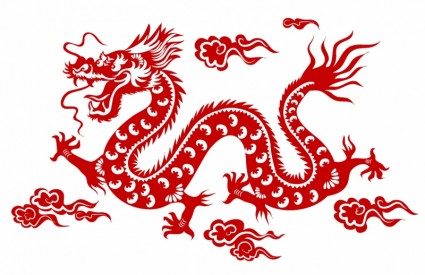arte de dragão chinês