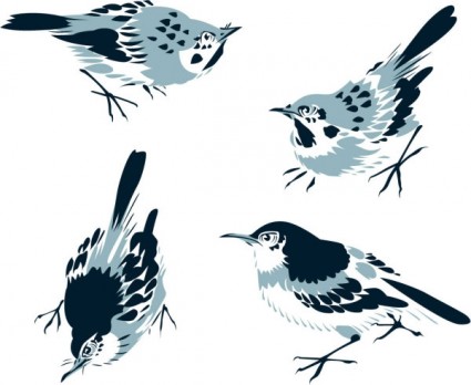 الرسم الصيني الطيور المتجهة