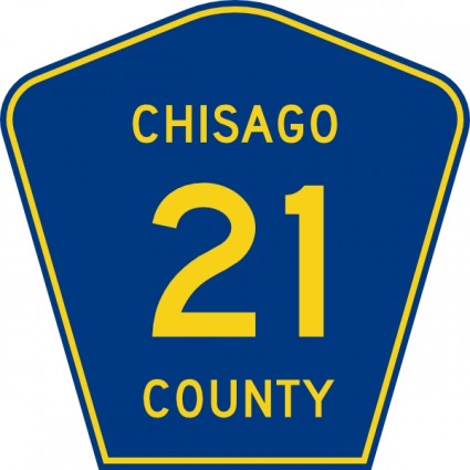 Chisago county Route ClipArt