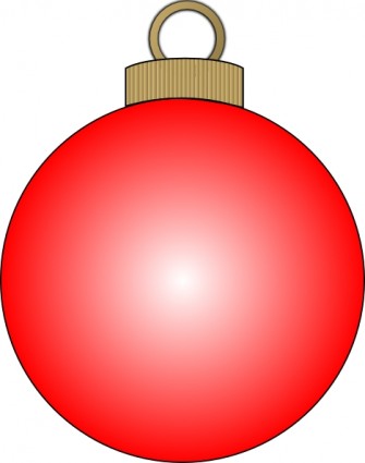 image clipart Noël boule