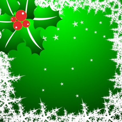 Weihnachten Sterne Schneeflocke Rahmen ClipArt