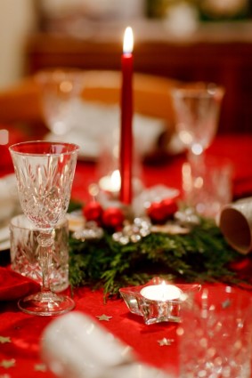 聖誕餐桌