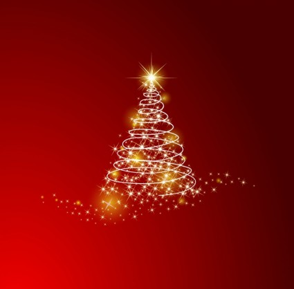 Weihnachtsbaum-Hintergrund