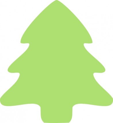 árbol de Navidad prediseñadas de icono