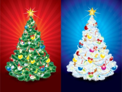 vector de árbol de Navidad