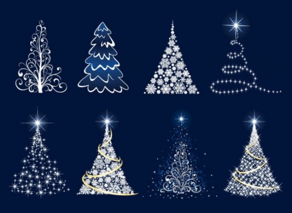 gráficos vectoriales de árbol de Navidad