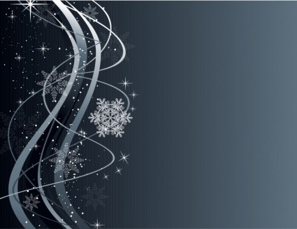 Рождественские фоны волна с орнаментом снежинка