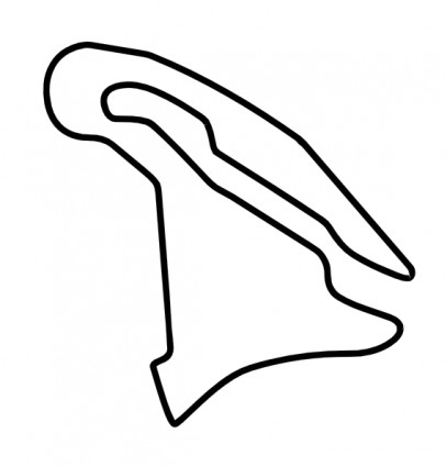 clip art de la pista del circuito de nevers magny cours racing
