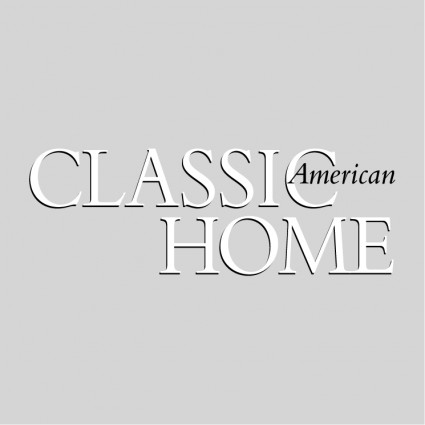 классический американский дом